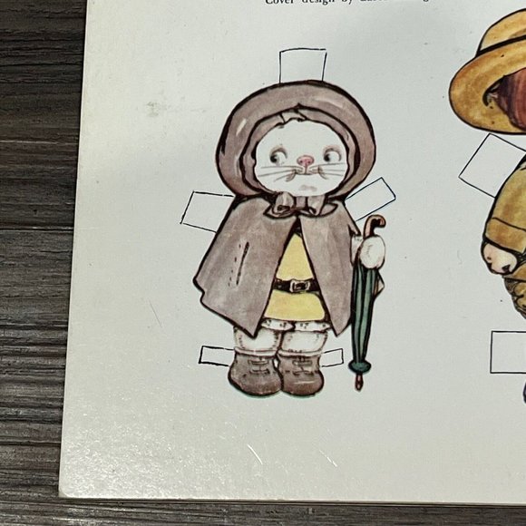 Vintage 1978 Dolly Dingle Paper Doll Book Around The World Grace G Drayton Uncut - Picture 6 of 16